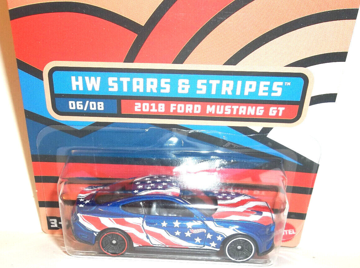 2022 HOT WHEELS 1:64 HW STARS & STRIPES SERIES 06/08 BLUE