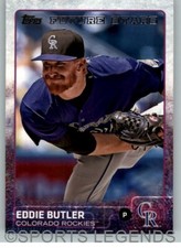 2015 Topps Update #US291 Eddie Butler