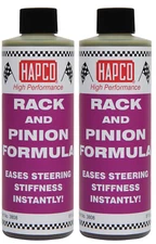 HAPCO - Rack & Pinion Formula - EASES POWER STEERING STIFFNESS INSTANTLY 2 PACK