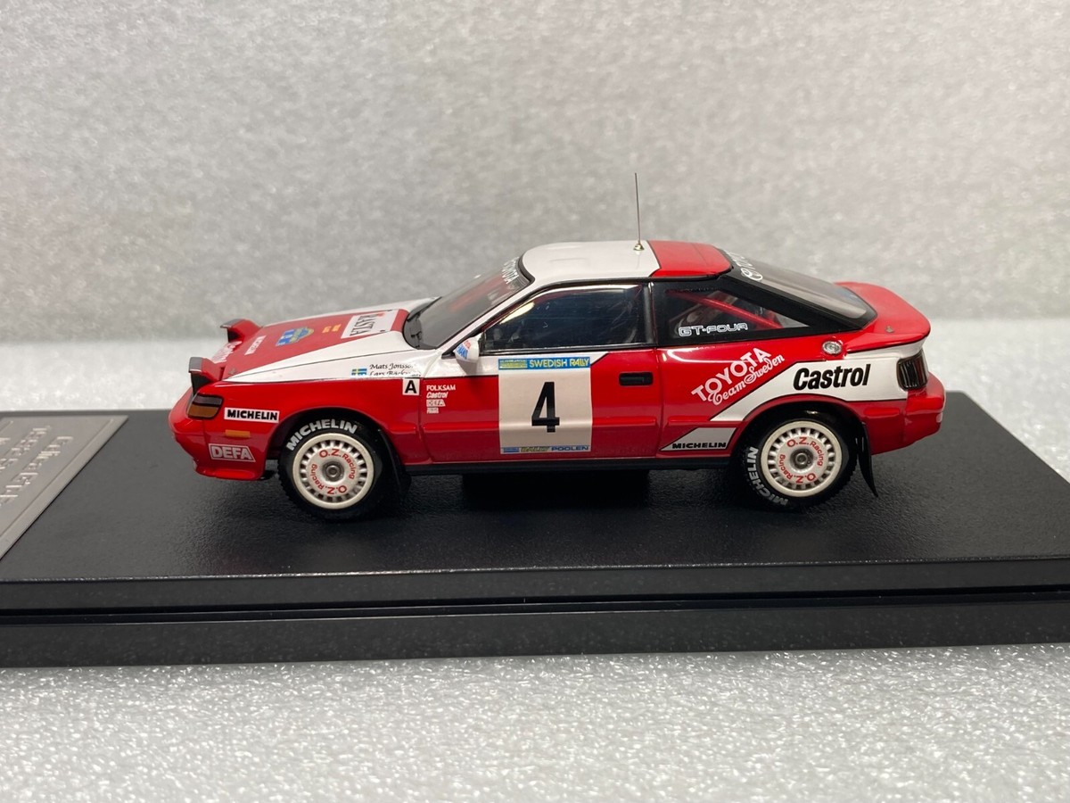 セリカ GT-Four 1992 サインツ 1/43 hpi・racing HPI Racing 1/43 8146 Toyota Celica GT-Four 1992 #4 Swedish