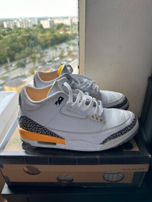 yellow jordan 3s