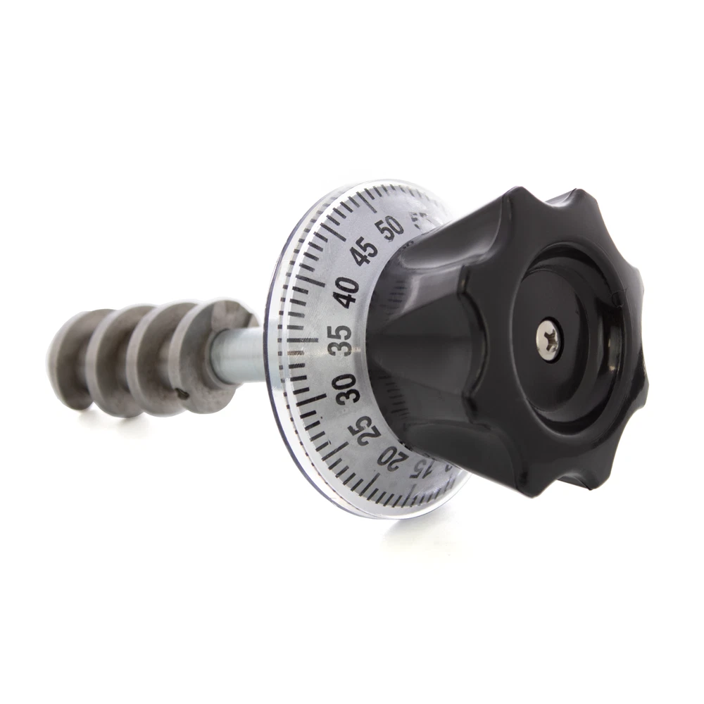 INDEXING KNOB, DIAL, AND WORM SHAFT KIT, HOBART 512, 1612 - 1912
