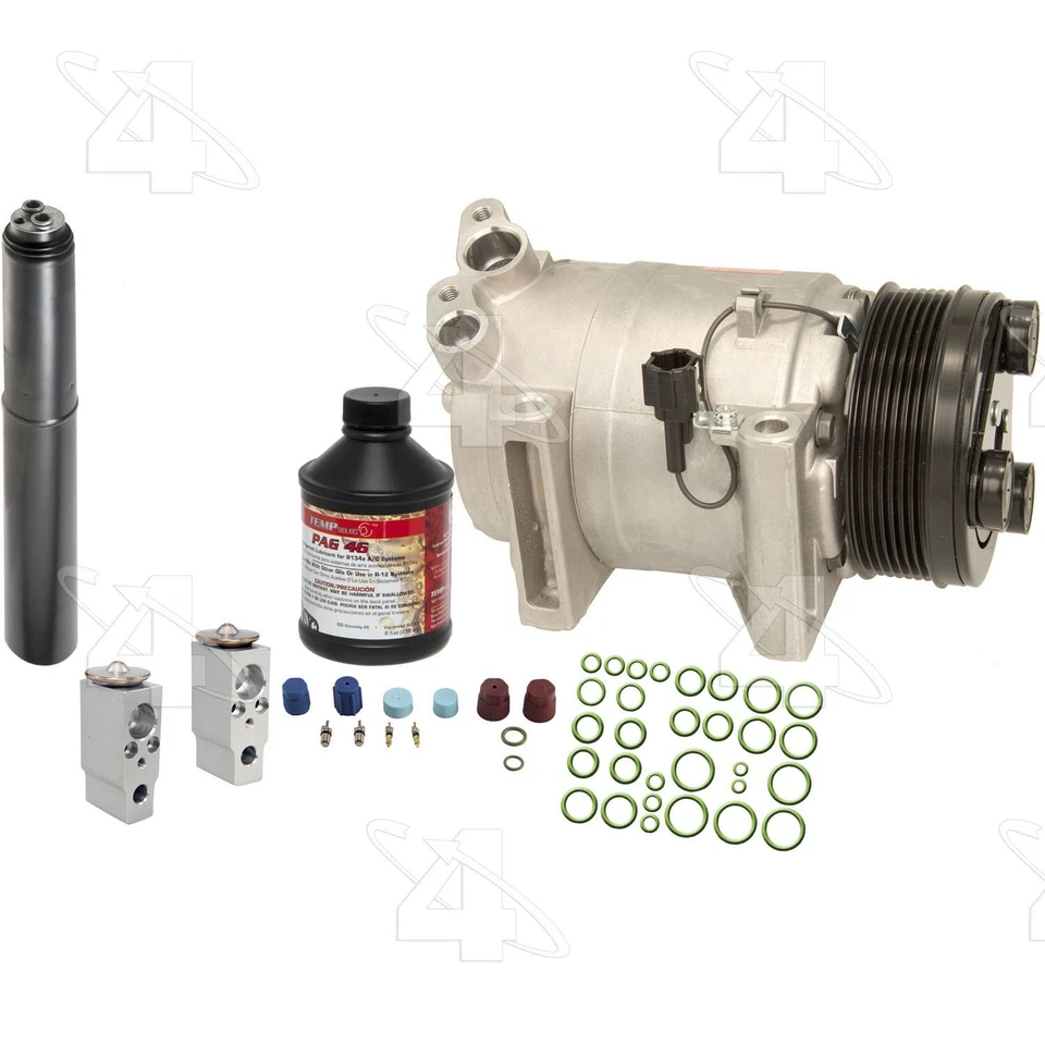 Kit compresor aire acondicionado delantero y trasero Infiniti QX56 2005-2010 4 estaciones 2006 Foto 3 de 4