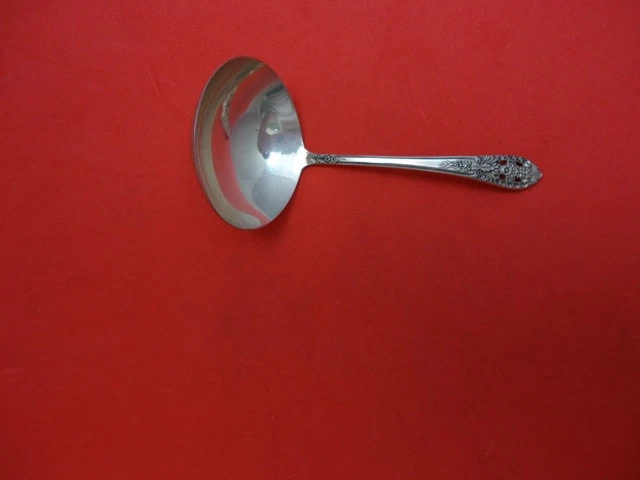 Crown Princess by International Sterling Silver Sauce Ladle 4 1/8" Serving