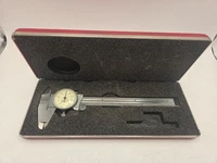 STARRETT No. 120 Dial Caliper 6" w/ Case - USA MADE