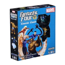 WizKids Marvel HeroClix Fantastic Four: Cosmic Clash Starter Set | 6 Miniatures!