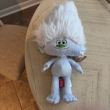 NWT Dreamwork Trolls Guy Diamond Plushy Macy's Exclusive SOFT HAIR GLITTER BODY