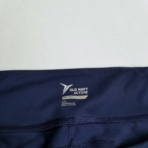 Old Navy Active Go Dry Capri Leggings Womens L High Waist Mesh Yoga Athleisure - Picture 9 of 13