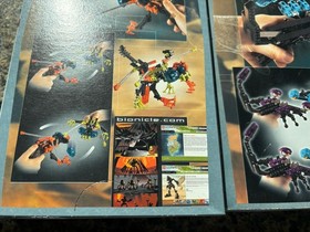 LEGO BIONICLE: Nui-Jaga (8548)  And Nui Rama Both New Factory Sealed NIB Mint