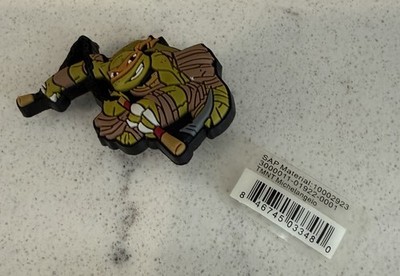 New Jibbitz Crocs Ninja Turtles Michelangelo  Shoe Charm 2012 Vintage