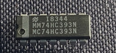ON Semiconductor MM74HC393N MC74HC393N Interface IC 14-Pin Through-Hole