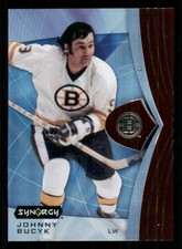 2023-24 Upper Deck Synergy Red Johnny Bucyk Boston Bruins #75