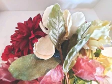  Artificial Flower Long Stem Lot of 16 33"-Multicolor - Most New 