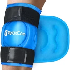 Knee Ice Pack Wrap around Entire Knee after Surgery, Reusable Gel Ice Pack f