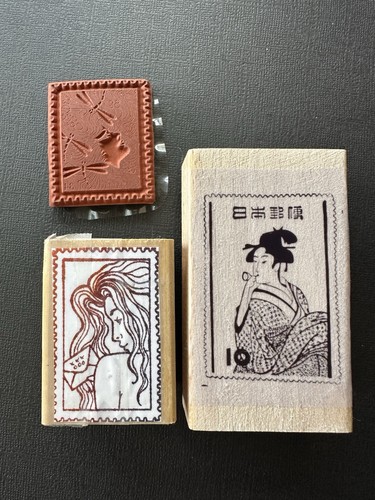 Vintage Post Postkunst, Frau, Frauenbilder, Stempel Lot - Bild 2 von 4