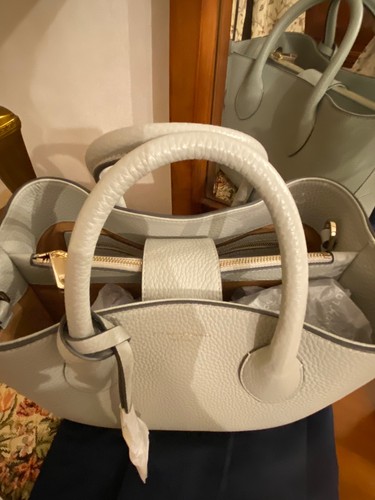 Aspinal of London Midi London Tote, Dove Grey Pebble, RRP £575 - Picture 8 of 22