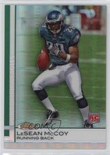 2009 Topps Finest Green Refractor 8/199 LeSean McCoy #95 06bg