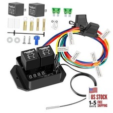 Digital Radiator Fan Switch Kit 12V/24V, Digital Thermatic Fan Switch Kit