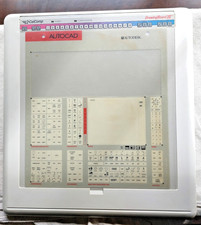 CalComp Drawing Board III Graphics Digitizer Tablet Model 34120 AS-IS w/mouse