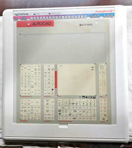 CalComp Drawing Board III Graphics Digitizer Tablet Model 34120 AS-IS w/mouse