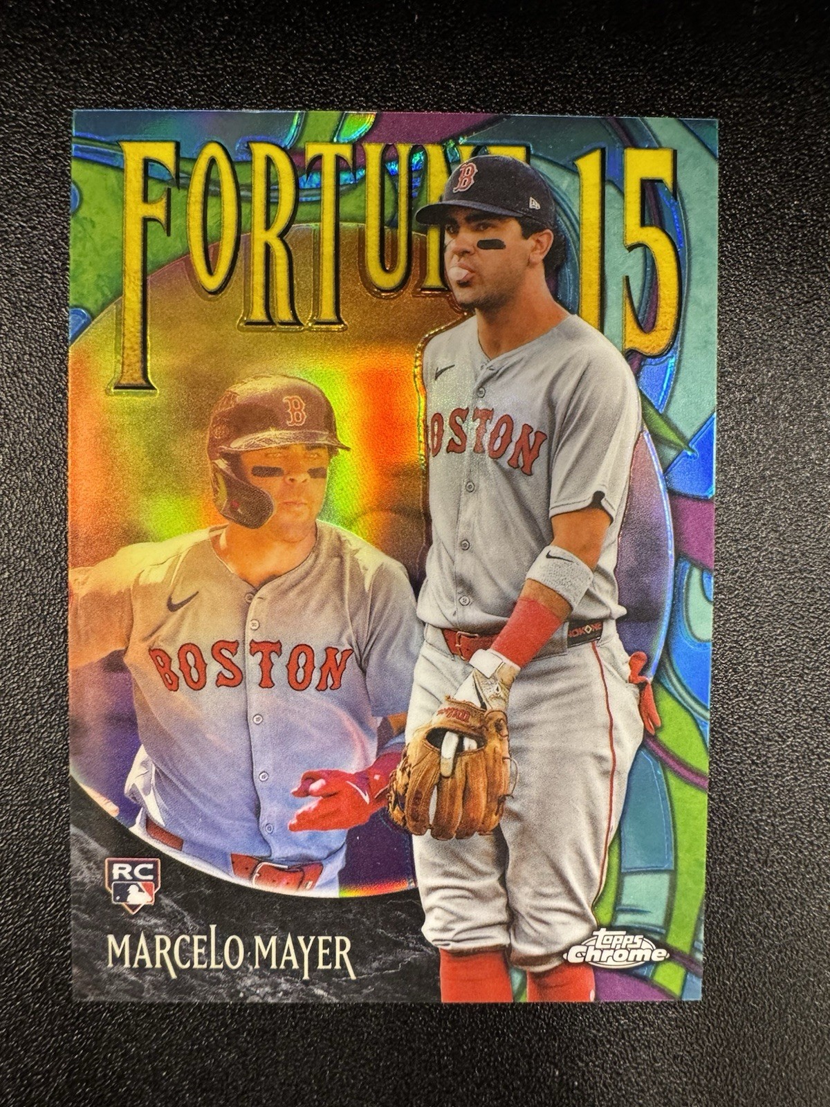 2025 Topps Chrome Update Series - Fortune 15 Marcelo Mayer #F15-20 (RC)