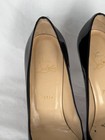 Vintage Christian Louboutin Black Patent Leather Platform Pump Red Sole US 8.5 — photo 8