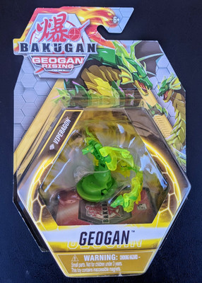 NEW IN BOX Bakugan Geogan Rising Series Geogan Viperagon 2021 Box w/ Card Chase