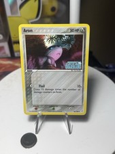 Pokemon Card - Aron Crystal Guardians 44/100 Reverse Holo Common STAMPED LP on eBay