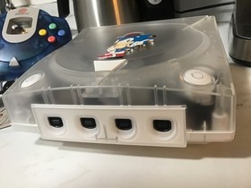 💙 SEGA Dreamcast HKT 3020 Home Console  🌟 Clear white 💙 ✨ ❤️✨ ❤️see Thru