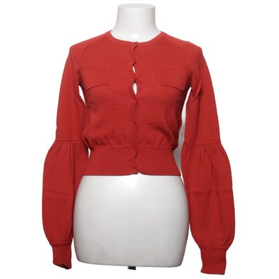 Just in Case, Strickjacke, Damen, Größe: 38, Rot, Wolle, Einfarbig #dlu