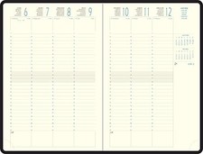 Exacompta - 24842E - Ricarica agenda da ufficio Eurotime 24-16 x 24 cm - Settima