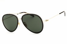 New Gucci GG1981S 001 Grey/Gold/Grey 56-15-145 Sunglasses