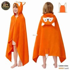 Joyfy Hooded Bath Towel for Kids - Soft Microfiber, Unicorn Design