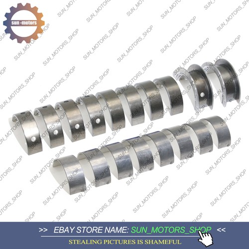Crankshaft & Connector Rod Bearing for Buick Chevrolet Equinox Malibu GMC 2.4L - Picture 3 of 5