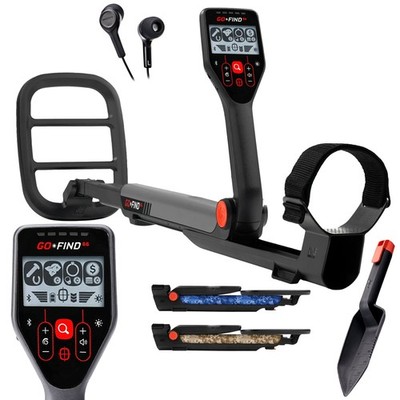 Minelab GO-FIND 66 Metal Detector with 10'' inch 7.8 kHz Waterproof Search Coil