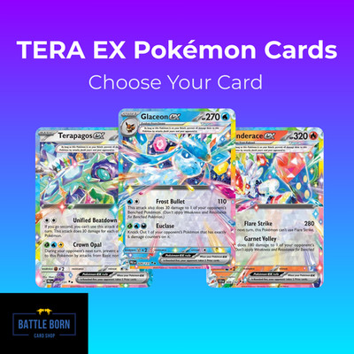 Tera EX Pokémon Cards | NM | Choose Your Card