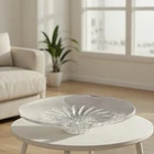 VTG STEUBEN Centerpiece Bowl “Sunflower “ Designed By Eric Hilton 10” Dia