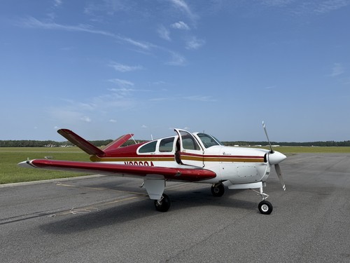 Beechcraft Bonanza BE35 V-Tail Retractable-Gear Aircraft – 1950, S/N D-2515