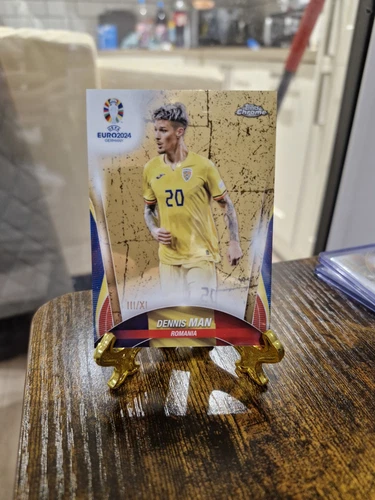 2024 Topps Chrome UEFA Euro Dennis Man XI Refractor /11 (/X1)