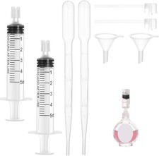 8 Pcs Perfume Refill Tools Clear Syringe Perfume Transfer Set, Perfume Funnel Sy