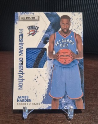 2009 Rookies & Stars James Harden #3 Freshman Orientation Materials /50 (RC) MEM