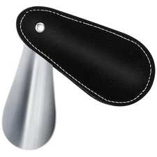 Ymapinc Metal Shoe Horn 3.5 Inch, Short Mini Travel Size Portable Shoehorn for