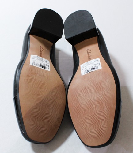 Clarks Women's Marilyn Sara Slip-On Almond Toe Pumps CD4 Black Size US:7.5W - Picture 11 of 12