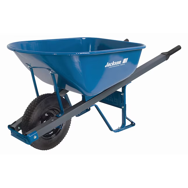 **「MU」** Shop 6 cu ft Steel Wheelbarrow