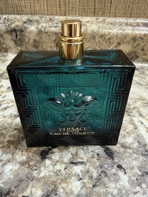 Versace Eros Eau de Toilette Spray Men's Fragrance 100ml 3.4 fl oz Regular Size