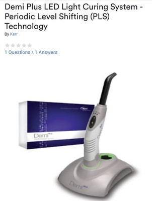 Kerr Demi Plus LED Curing Light System  NWB MPN 910860-1