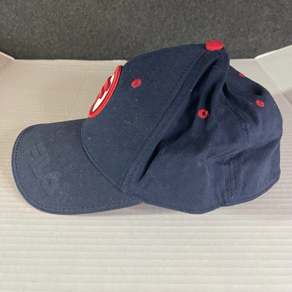 Винтажная кепка Fila темно-синяя с красным логотипом вышивка один размер Aflex - Изображение 2 из 4