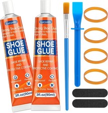 Shoe Glue Soles Repair 180 ML Heavy Duty Clear Shoe Sole Repair Glue, Waterproo
