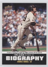 2010 Upper Deck Season Biography Andres Torres #SB-196 0f0