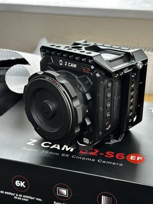 Z-CAM E2-S6 6K Cinema Camera and cage (EF Mount)